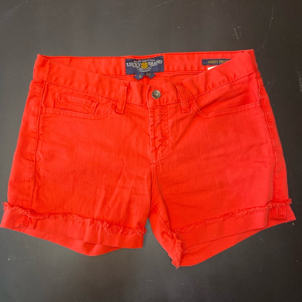 Lucky Brand Riley Cut Off Shorts Size 4